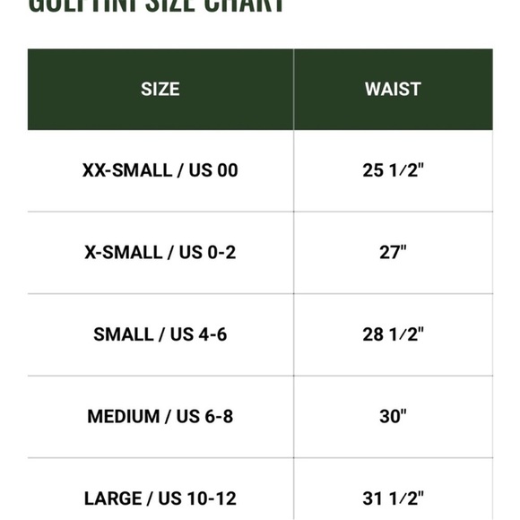 Golftini women’s skort 8 medium skirt golf athletic stretch pattern mini pockets - Picture 10 of 11